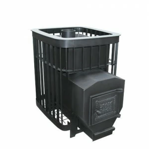 Печь каменка для бани Варвара Мини Каменка вынос 130