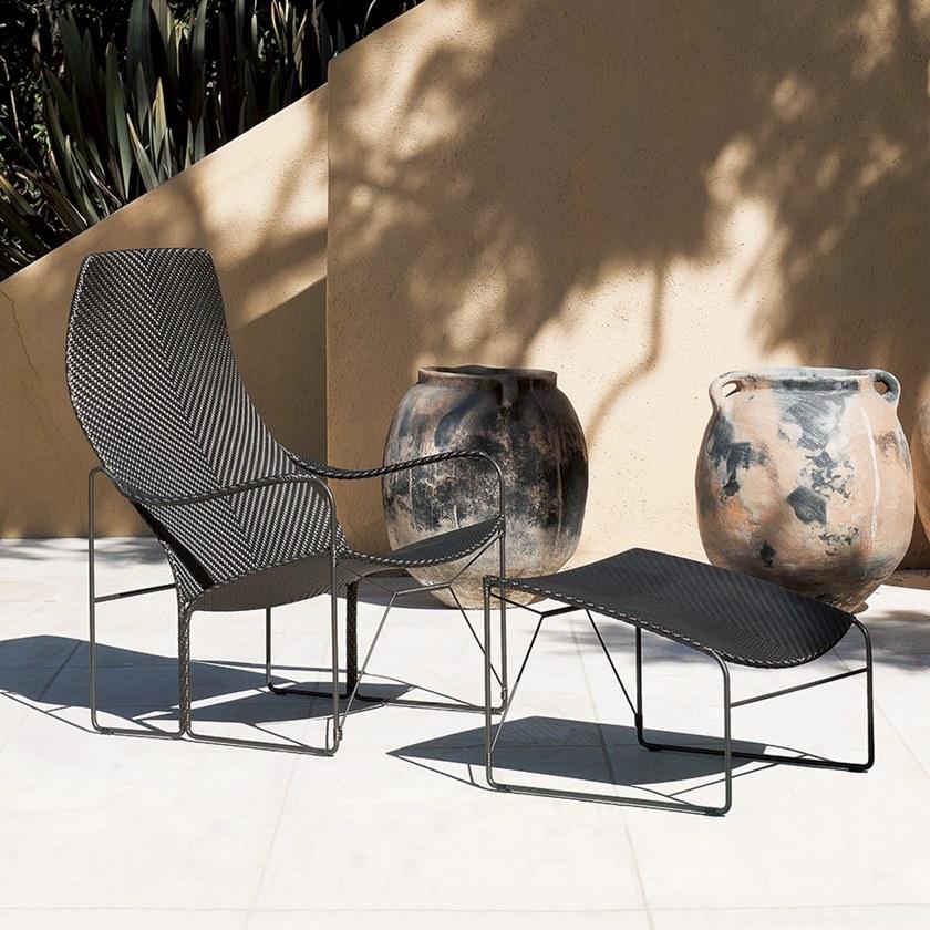 JANUS et Cie Садовое кресло из janusfiber® с подлокотниками Whiskey sun-id-1472297 - Вид №8