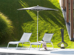 Зонтик из анодированного алюминия и акриловой ткани