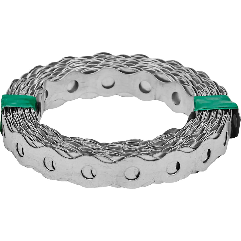 Перфорированная лента волна 17х05 10 м цвет серый Santreyd STLM-2053990