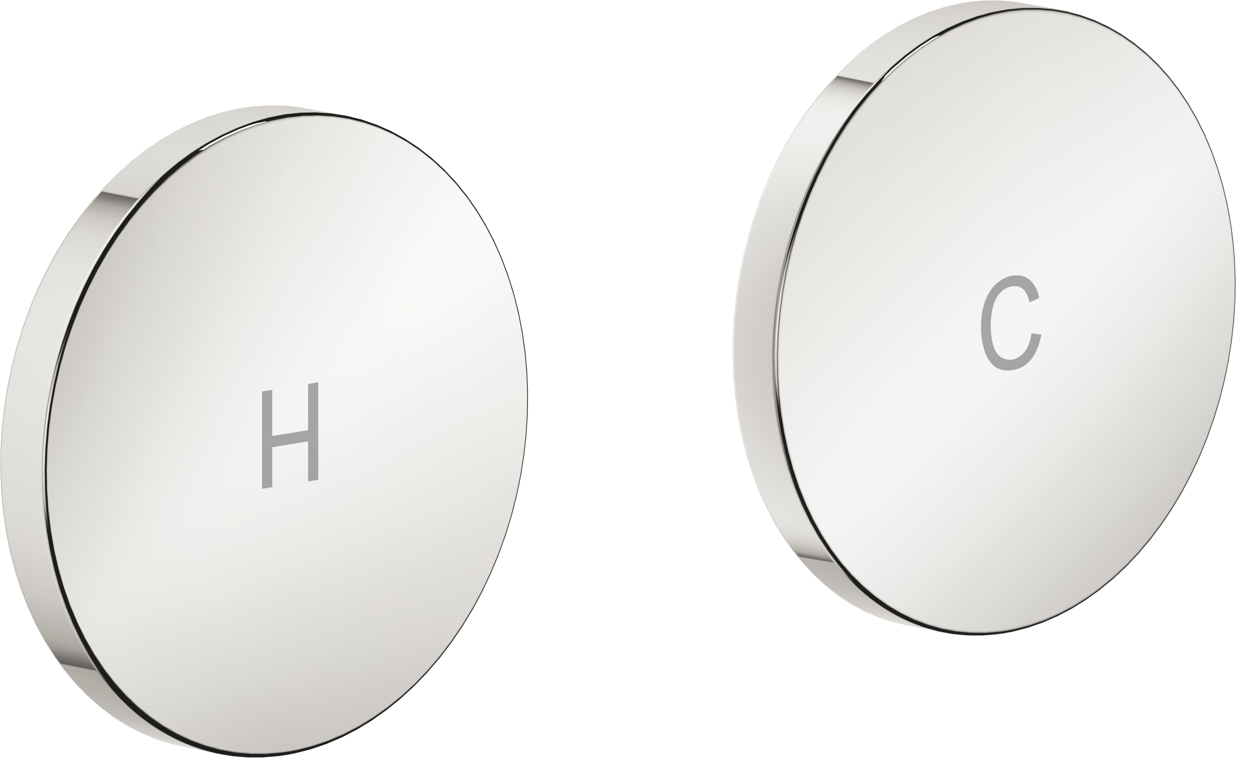 Набор вставок для ручек CYO H&C - Платина