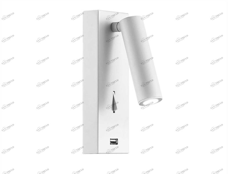 BENEITO FAURE Лампа для чтения алюминиевая с usb sun-id-1430268