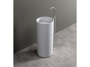 Круглая отдельно стоящая раковина Corian®