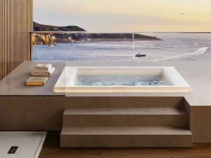 3-местный прямоугольный встраиваемый мини-бассейн