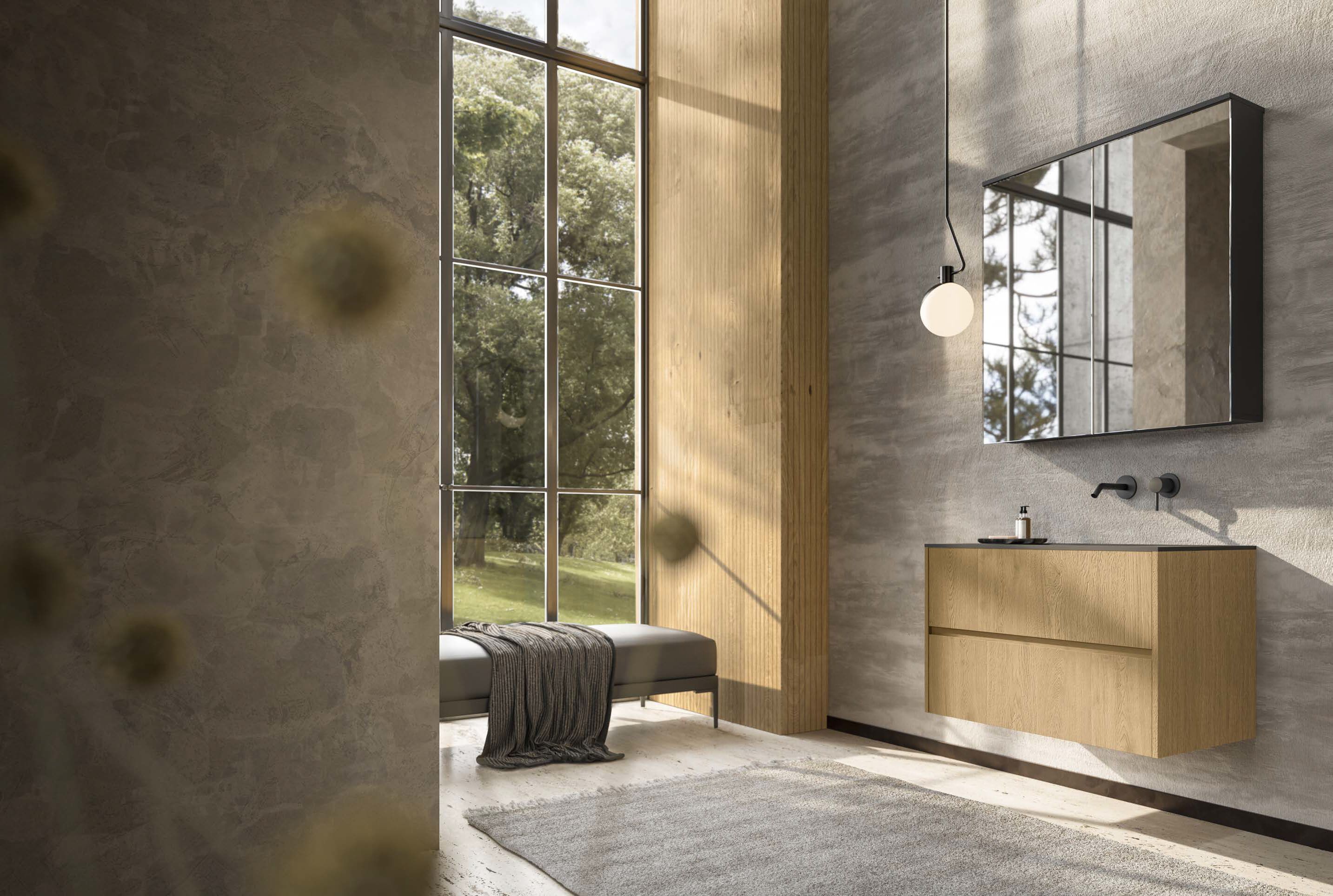 Полная мебель для ванной комнаты ITLAS кратные ARCH-00150752 - Вид №1