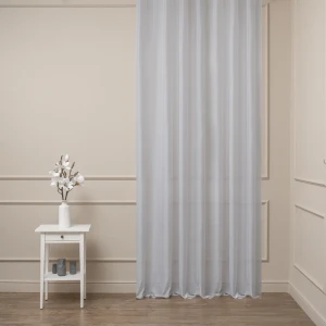 Ткань 1 м/п Silk 3 шелк 320 см цвет светло-серый