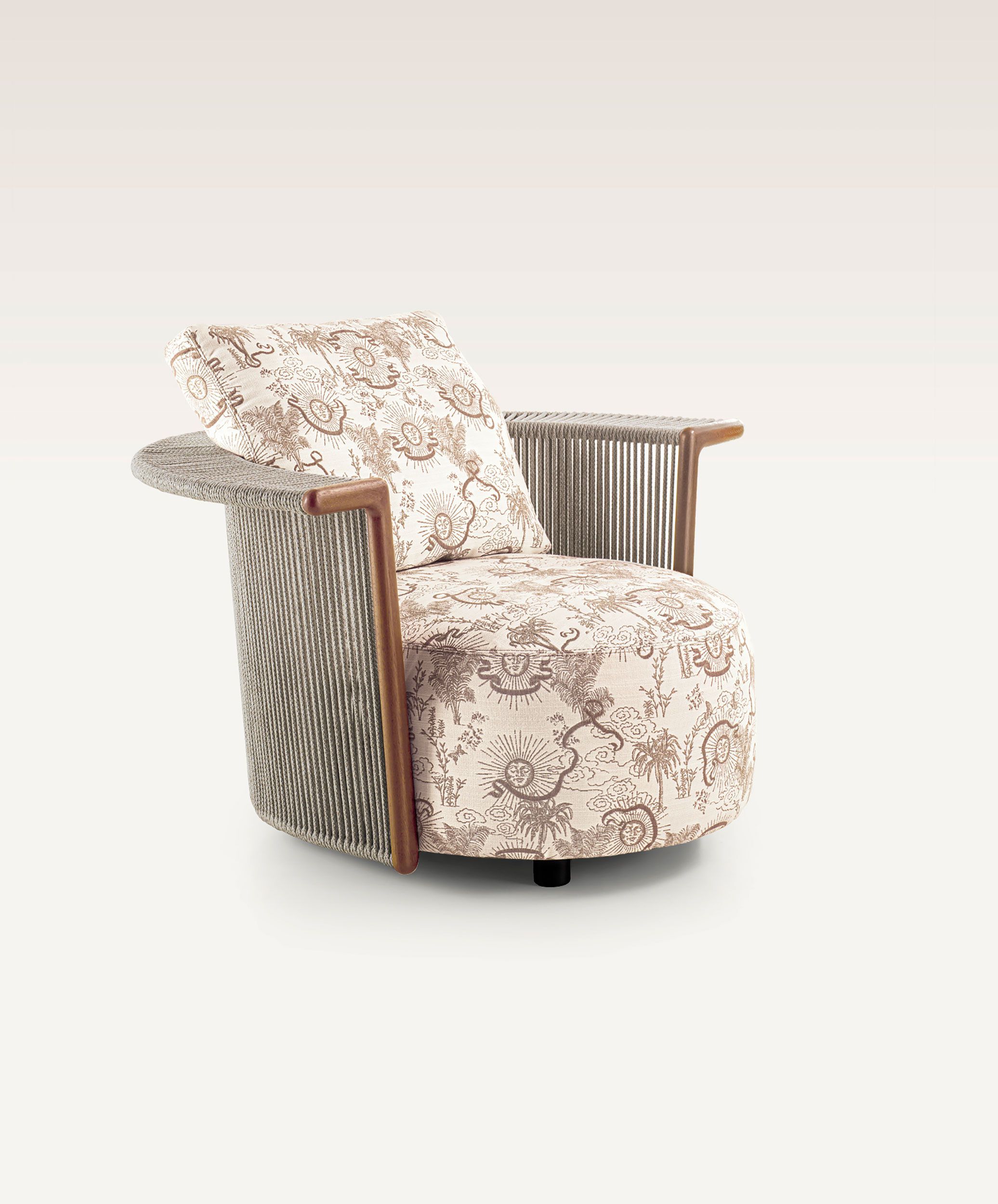 Съемное садовое кресло из ткани Longhi курорт ARCH-00032669 - Вид №5