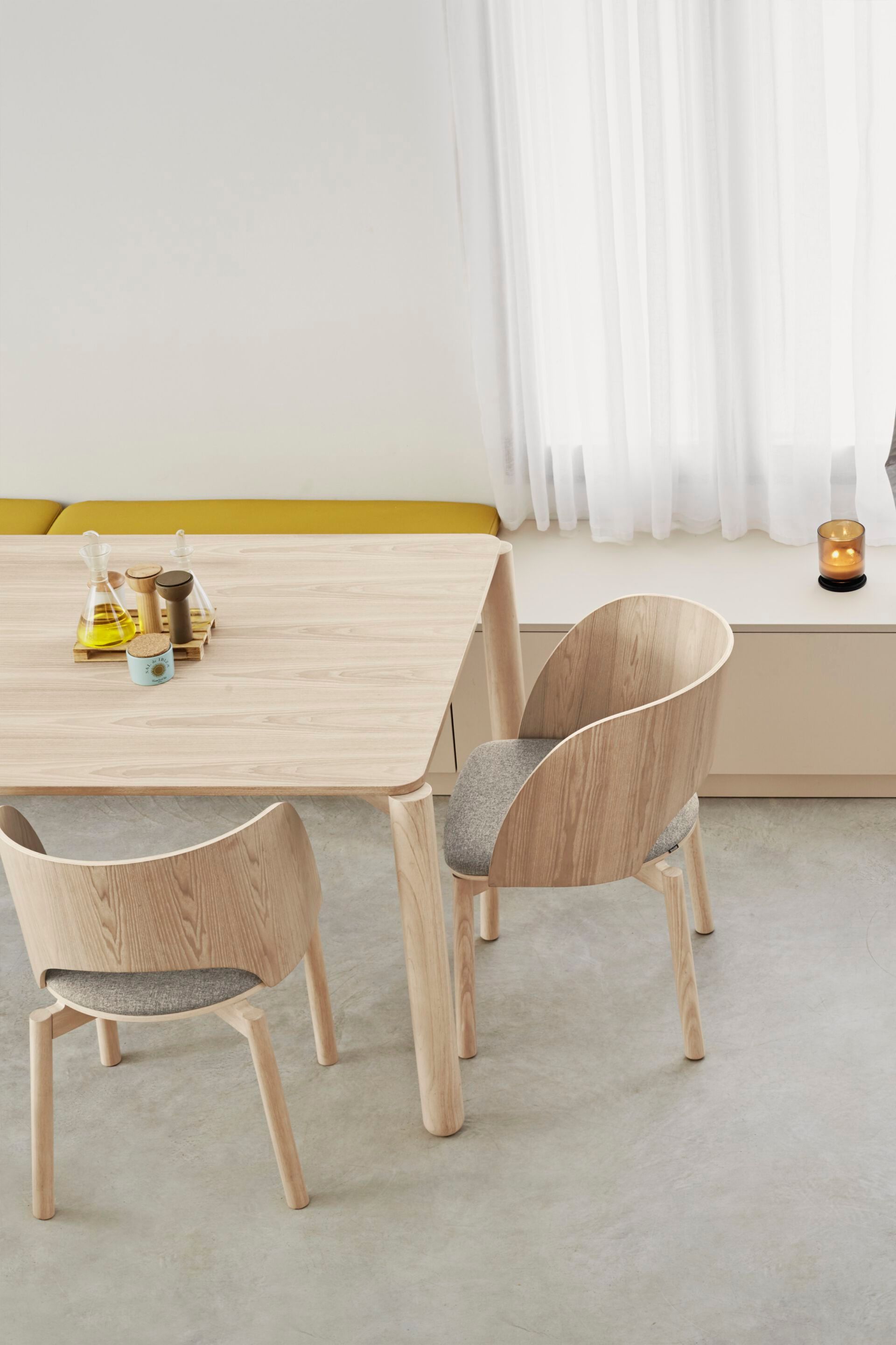 Стол из шпона и каучукового дерева TEULAT Atlas ARCH-00074161 - Вид №3