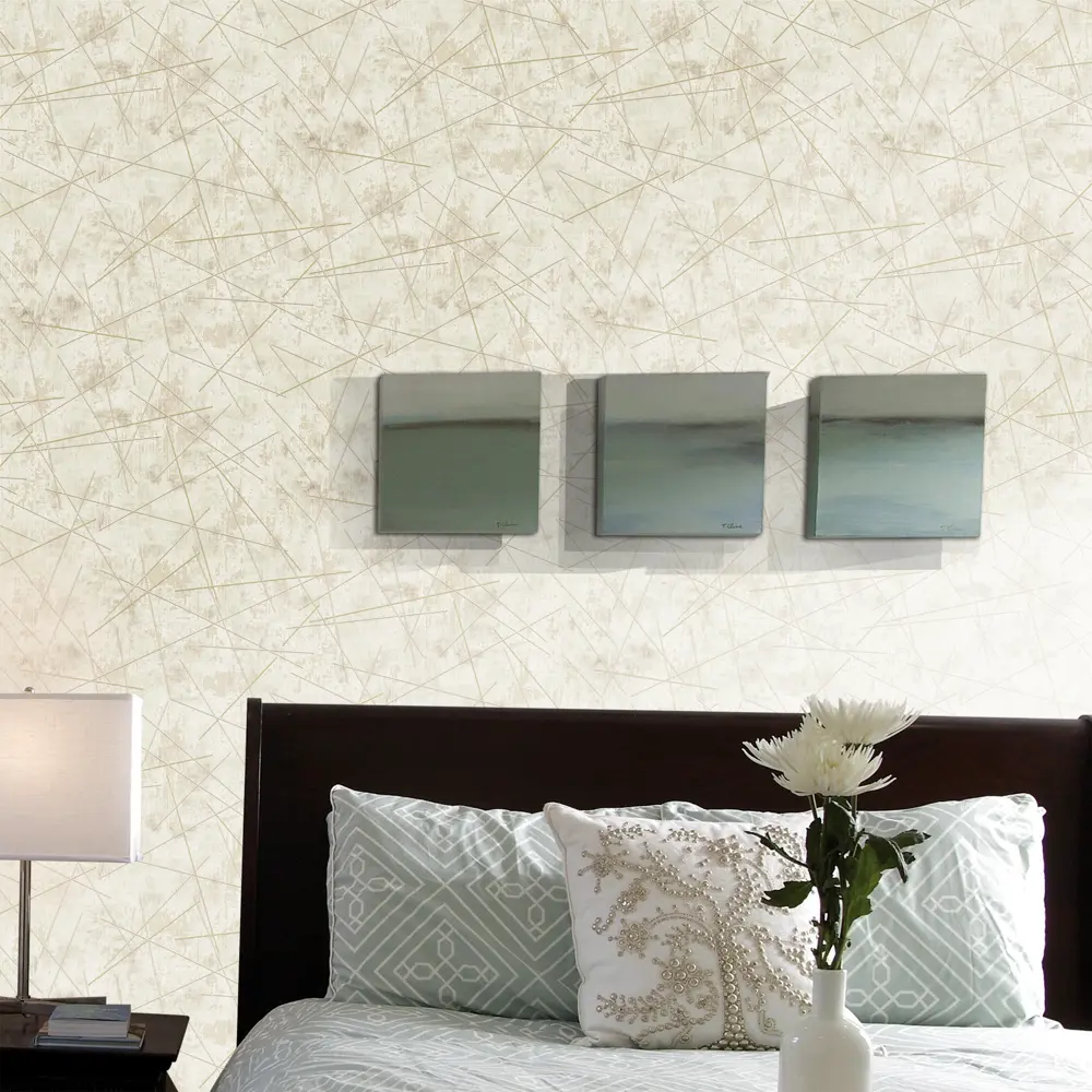 Обои флизелиновые Erismann Alexandria бежевые 1.06 м 3709-2 STLM-2030873 - Вид №2