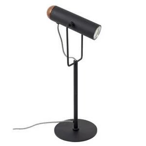 Лампа настольная Marlon, черная