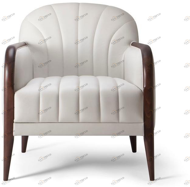 Tirolo Кожаное кресло с подлокотниками Parigi 038 p