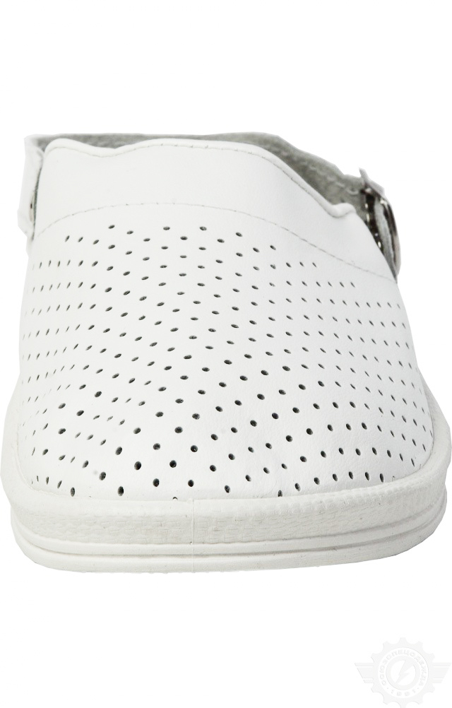 61795 Туфли Сабо мужские белые  Медицинская обувь размер 42 Спецодежда  - Вид №2