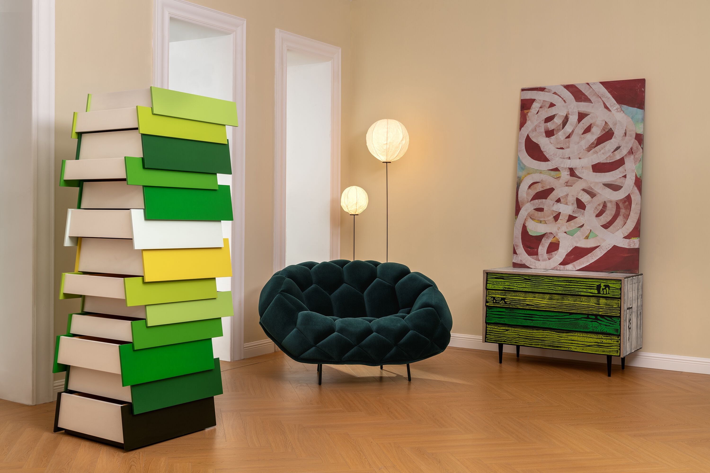 Тканевое кресло Established&Sons Quilt ARCH-00060788 - Вид №12