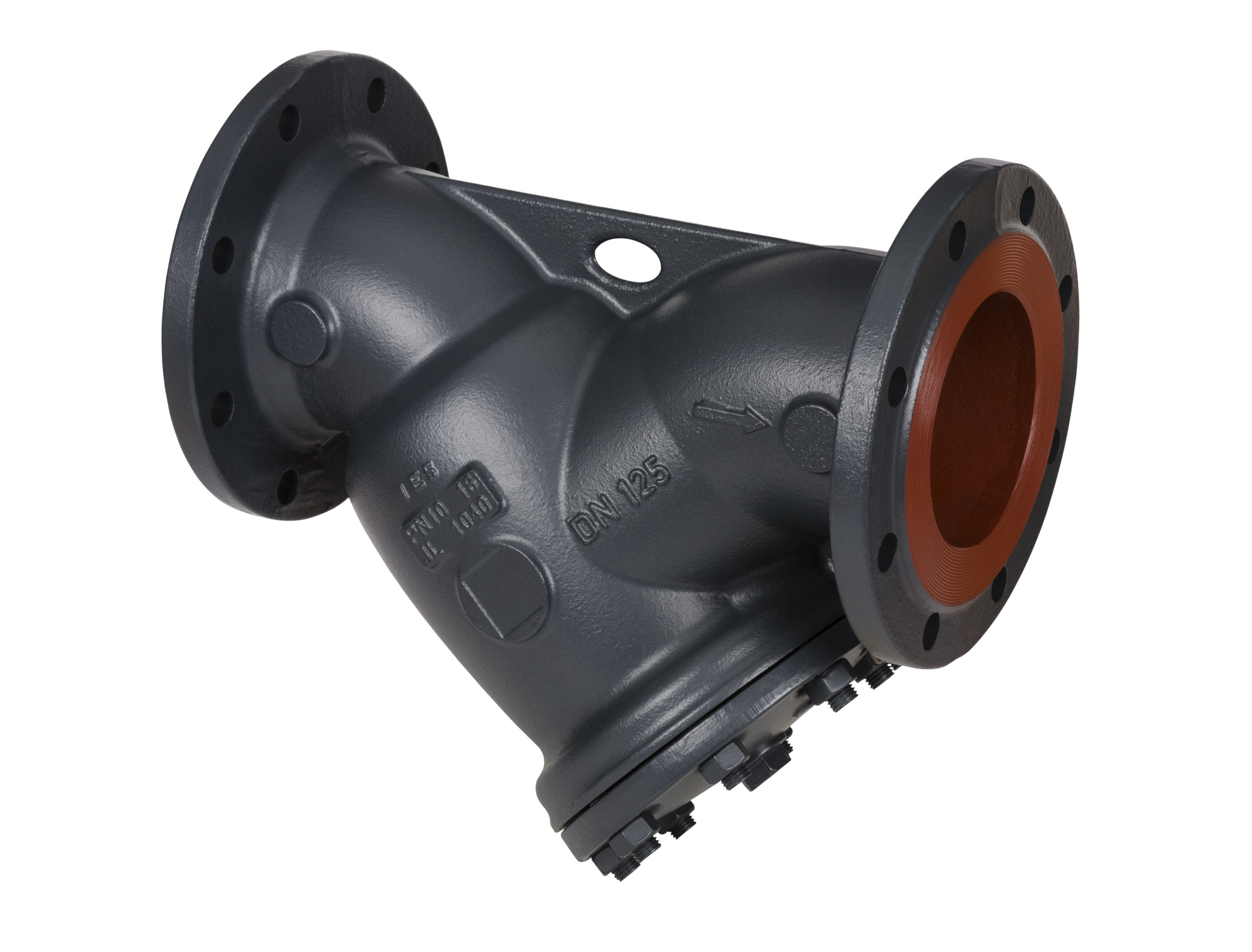 Danfoss Фильтр сетчатый FVF Фильтр сетчатый FVF Ру25 Ду125 с пробкой 065B7779  - Вид №55