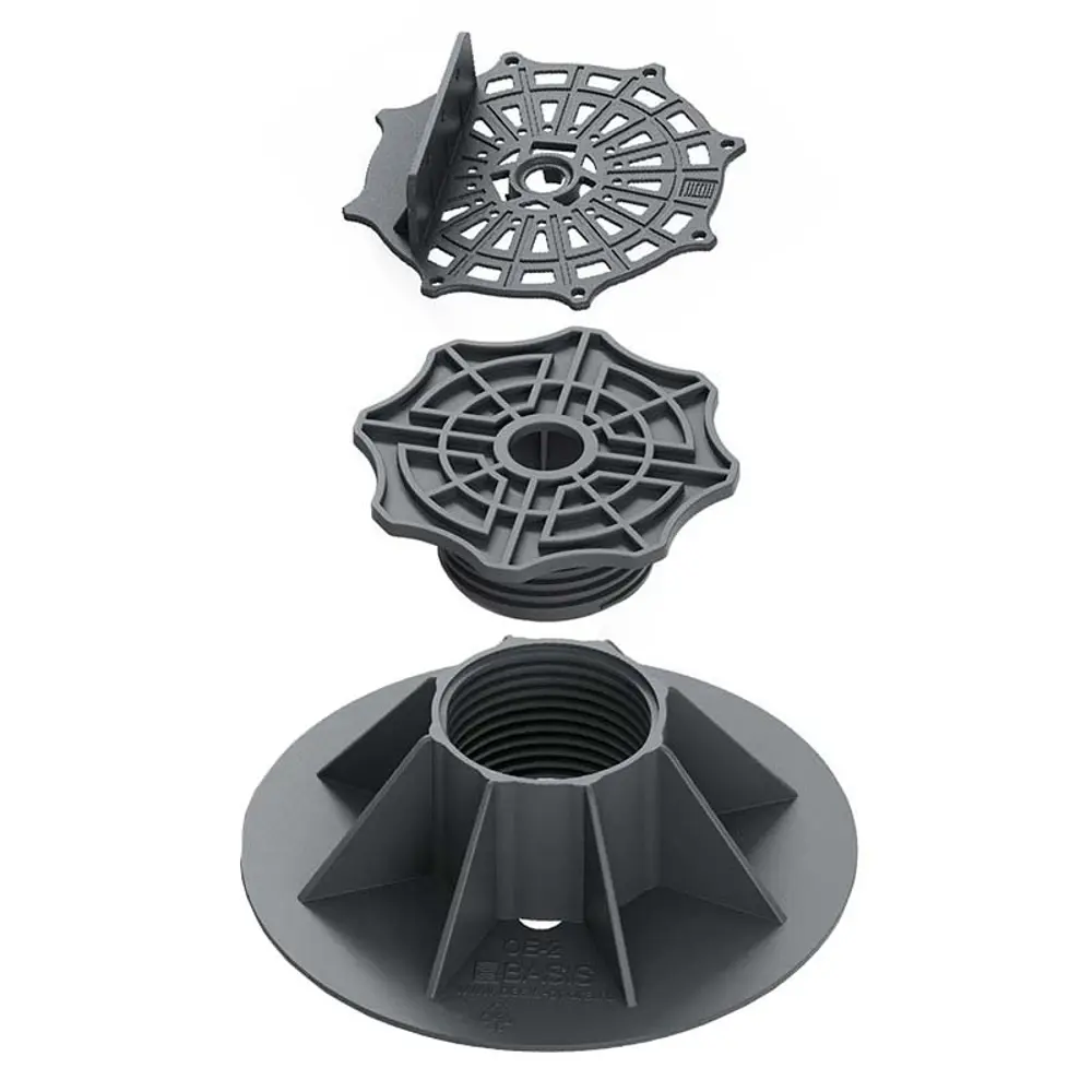 Опора для террасной доски T-Decks Expert 68-98 мм цвет черный STLM-2209739 - Вид №1