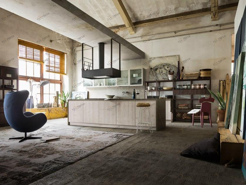 Callesella Arredamenti Кухня с островом Fly sun-id-1416277