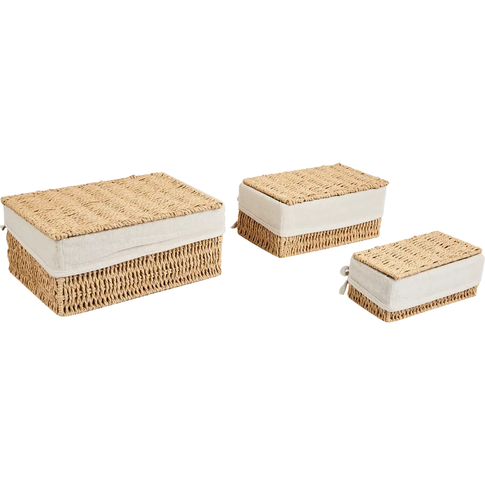 SPACEO Корзина с крышкой для элегантного хранения мелочей 89344338 Kub STLM-1099793 - Вид №1