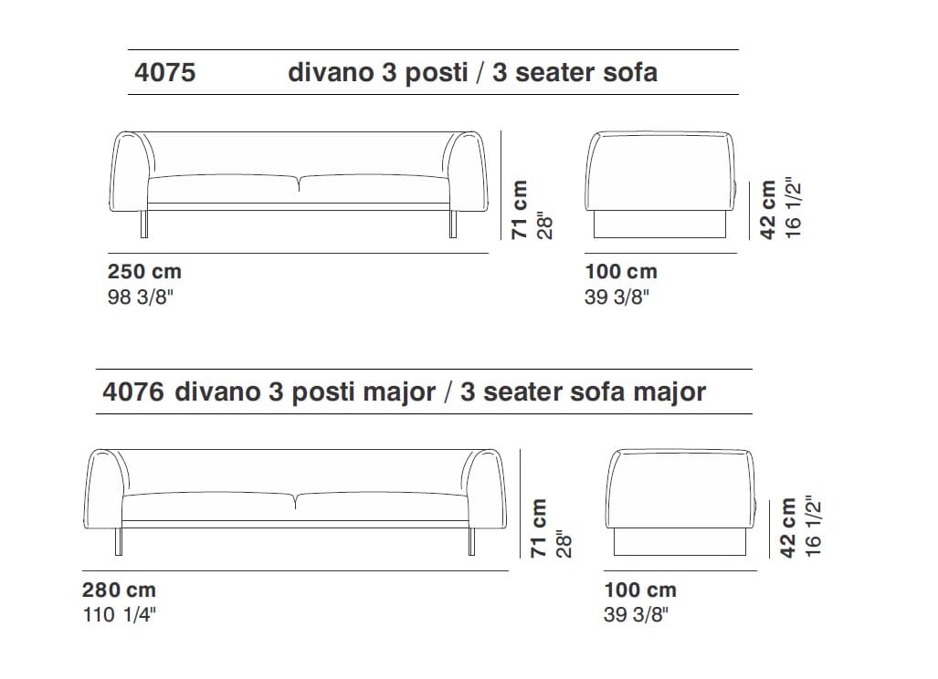 Ткань диван La Cividina Tailor ARCH-00118267 - Вид №6