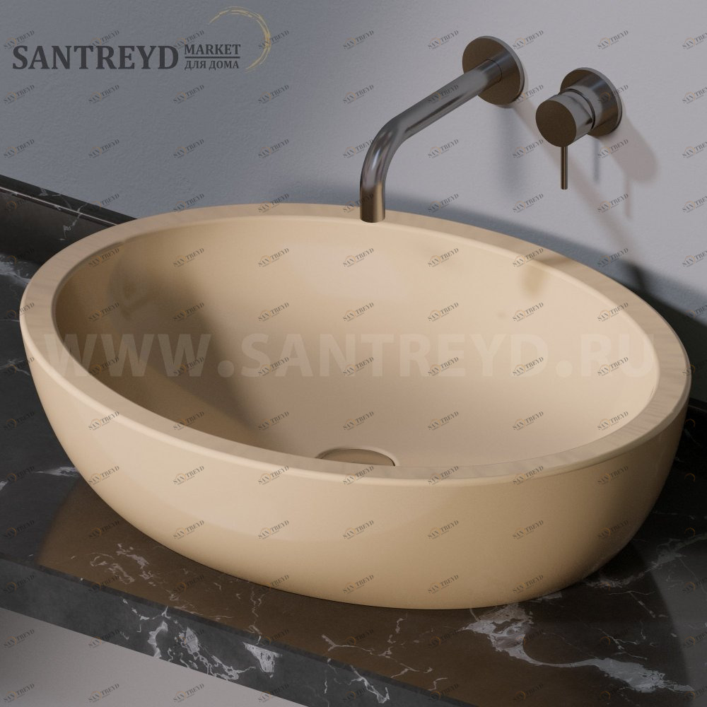 L280110 Накладная раковина на столешницу  овальная A. e T. Italia AeT ITALIA 