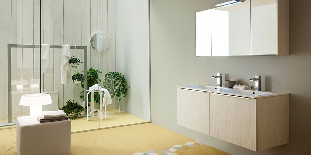 Раковина консольная двойная А735 Arbi Qubo 121 Раковины - Вид №1