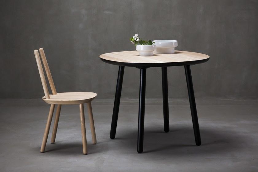 EMKO Круглый обеденный стол из массива дерева Naïve Naive sun-id-1479457 - Вид №2