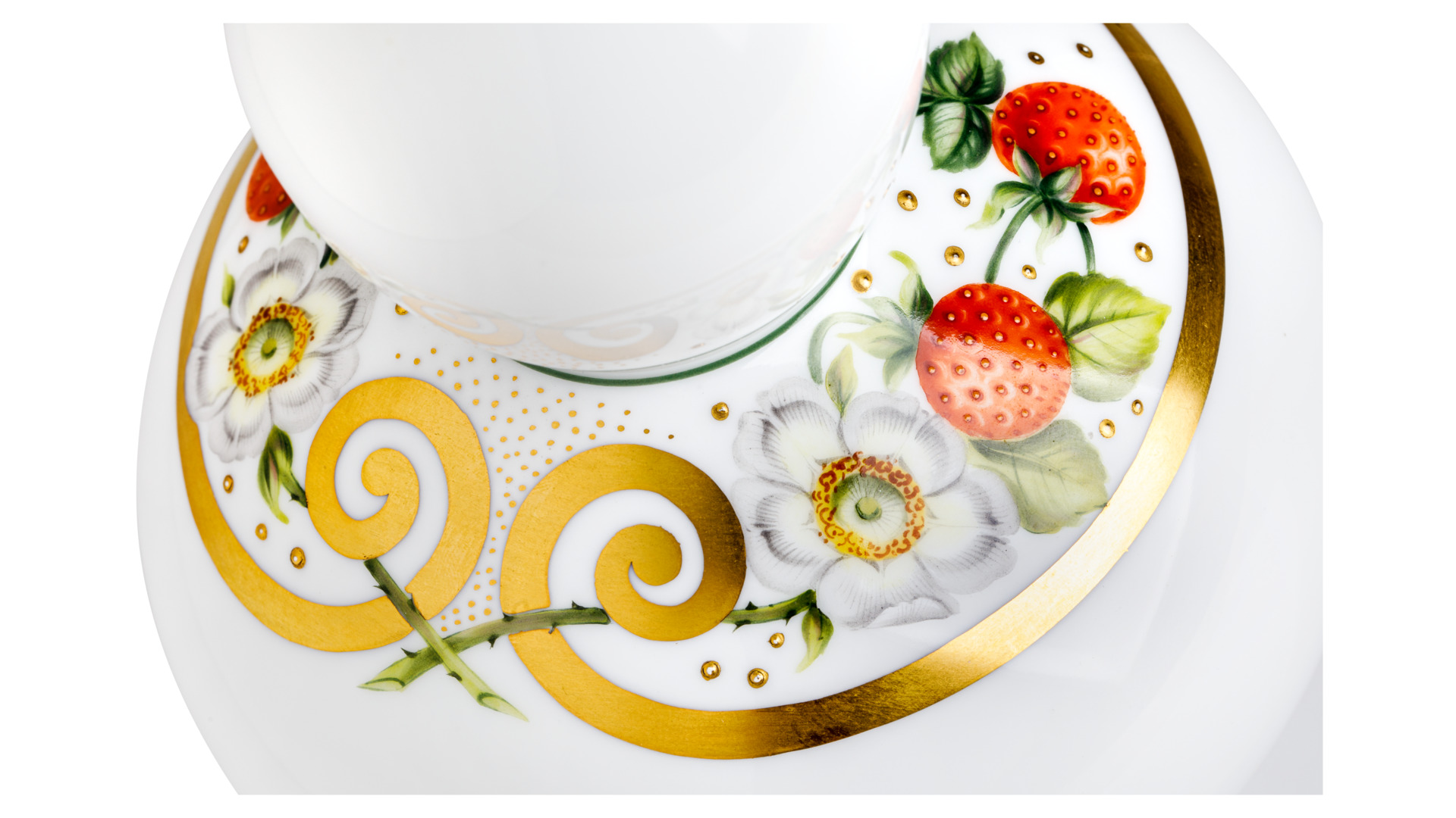 96450 Herend Ваза 22см "Корзина фруктов" Фарфор  - Вид №2