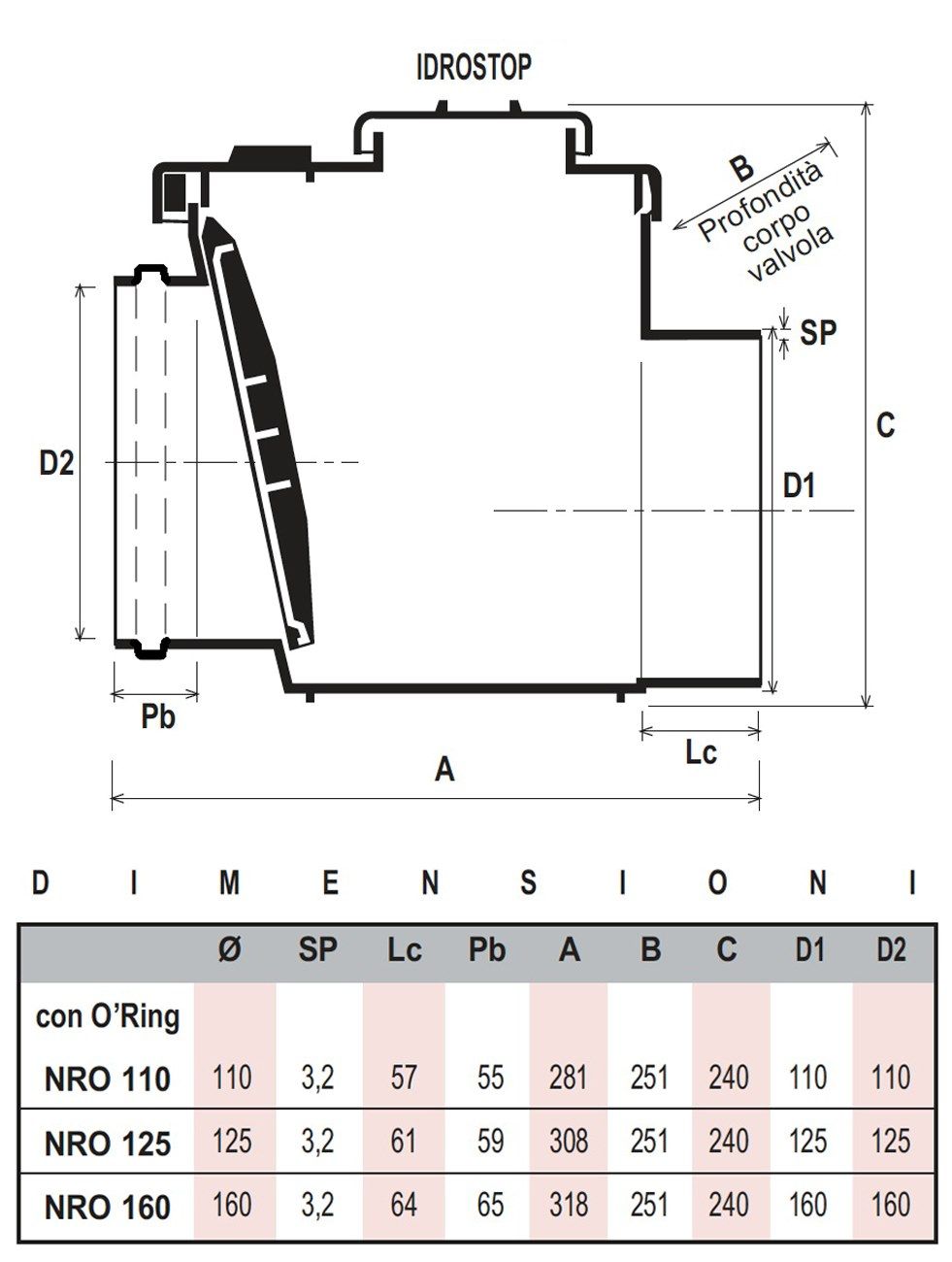 Обратный клапан с уплотнительным кольцом First Corporation First Plast ARCH-00046249 - Вид №2