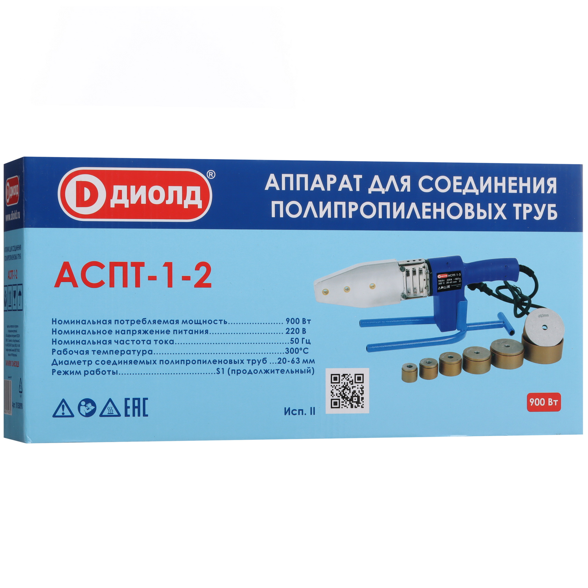 Сварочный аппарат для полипропиленовых труб ДИОЛД АСПТ-1-2 9083874 STDN-0059943 - Вид №10