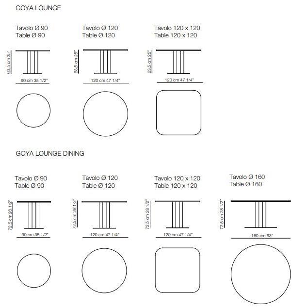 arflex Круглый мраморный стол sun-id-1458794 - Вид №5