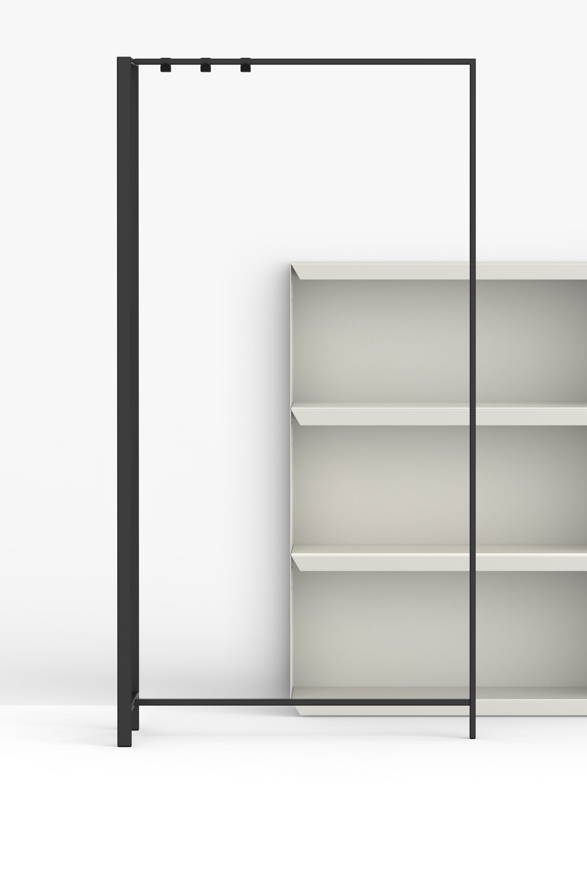 Стальная напольная вешалка с порошковым покрытием FUNCTIONALS рамка ARCH-00104557 - Вид №9