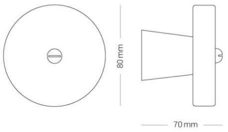 Askia Настенный крючок из венецианского терраццо  3.hd09  - Вид №3