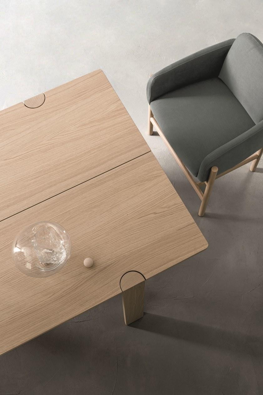 ZANETTE Прямоугольный стол из дуба Bite sun-id-1422470 - Вид №8