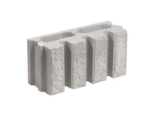 Виброкомпенсированный бетонный разделенный кирпичный блок