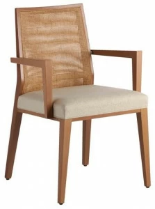 Potocco Стул из бука с подлокотниками Queen 765/pcc