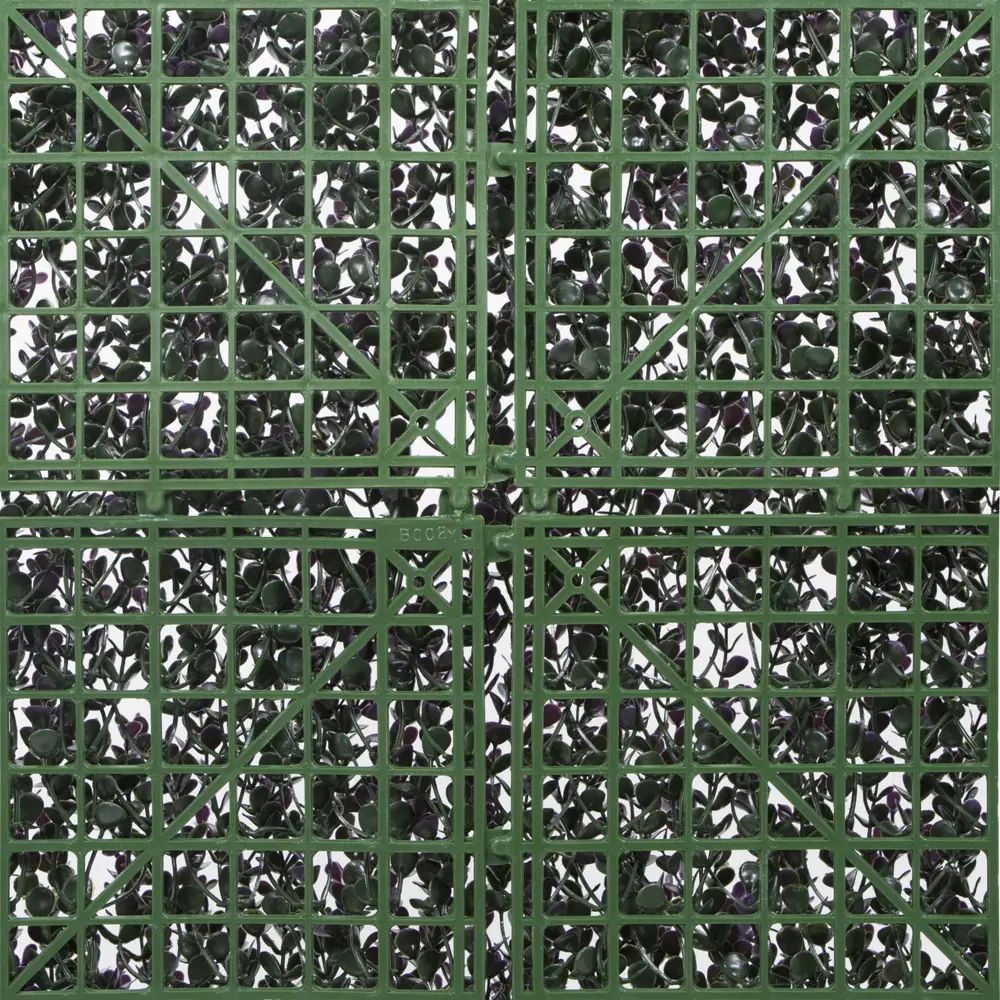 NATERIAL Декоративная стена Лаванда - искусственная зеленая изгородь 1х1 м 87654160 STLM-0956593 - Вид №2