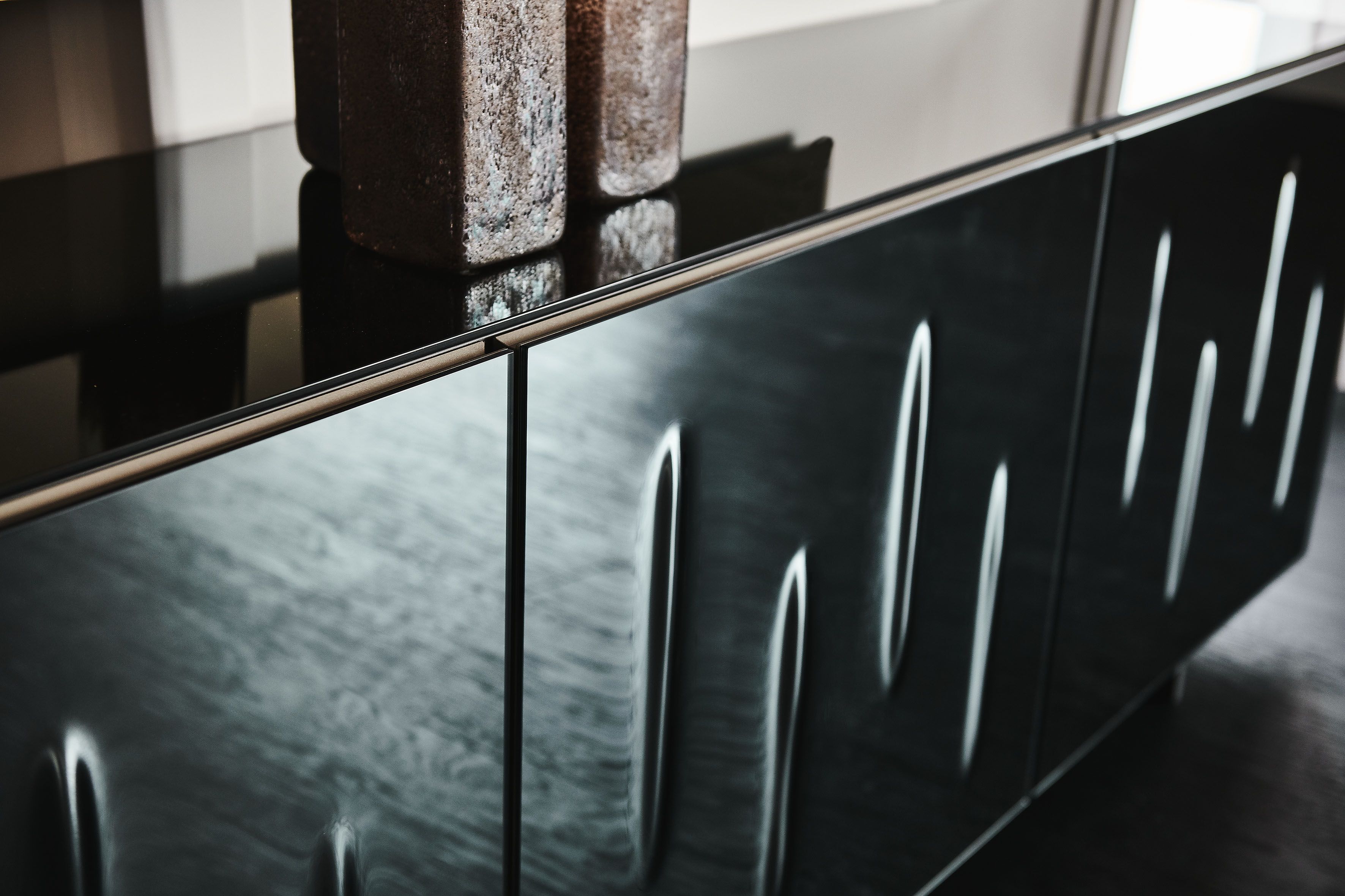 Хрустальный шкаф с распашными дверями Cattelan italia CARNABY ARCH-00034098 - Вид №5