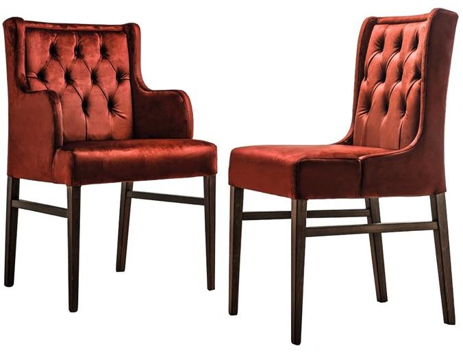 Sedex Стул с мягкой обивкой и подлокотниками Dressy sun-id-1376285 - Вид №1