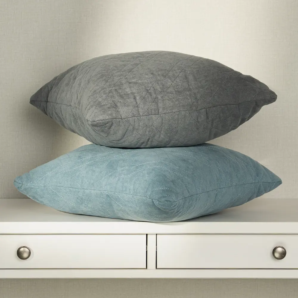 Подушка декоративная Linen Way 43x43 см цвет серебристый STLM-2045206 - Вид №6