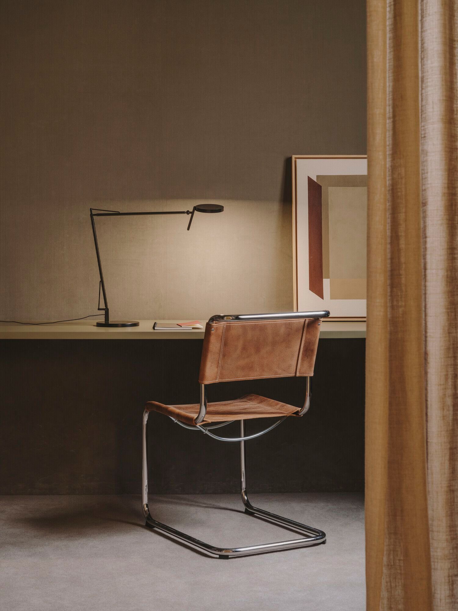 Регулируемая стальная светодиодная настольная лампа LedsC4 MACA ARCH-00001117 - Вид №2