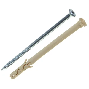 Дюбель-гвоздь Standers PDG UK с потайной манжетой 8x120 мм, 4 шт.