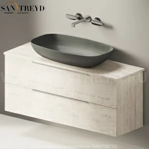 Flaminia BOX Настенная тумба для раковины 120 см с 2-мя ящиками BX948.WR