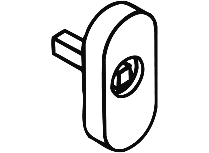 326.20L шип розетка HEWI Beschläge für Fenster  - Вид №2