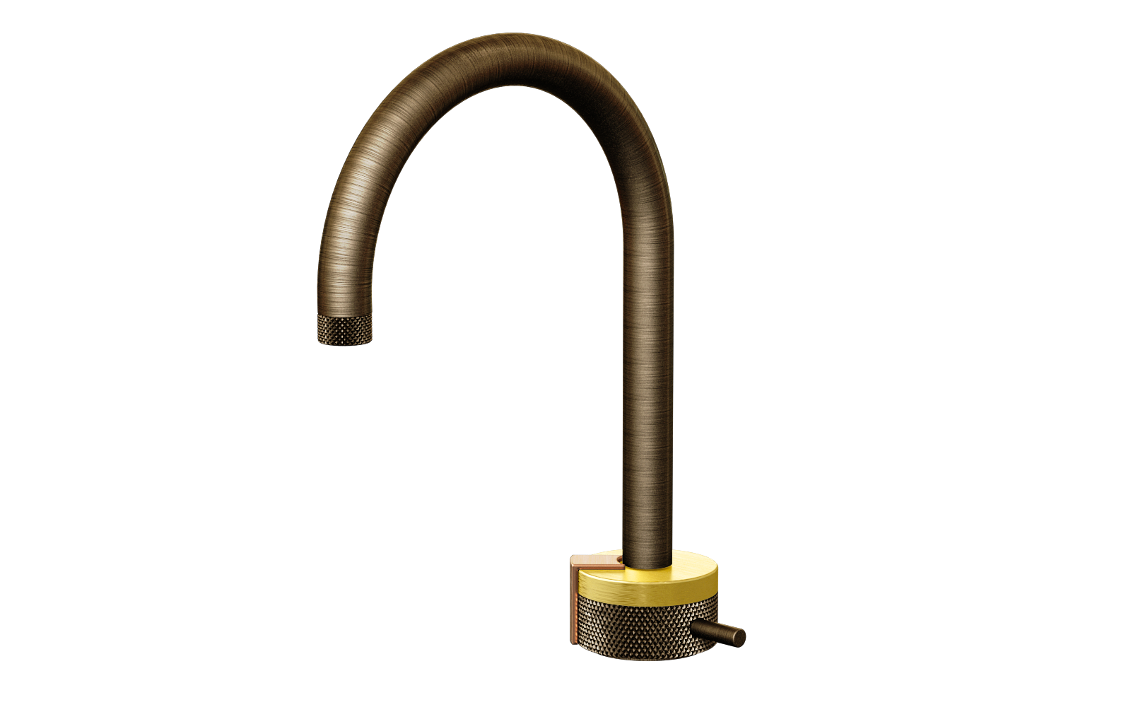 E-11502-R1BB-L2BRG-VBB Однорычажный прогрессивный смеситель для раковины - излив 16см GRAFF MOD+