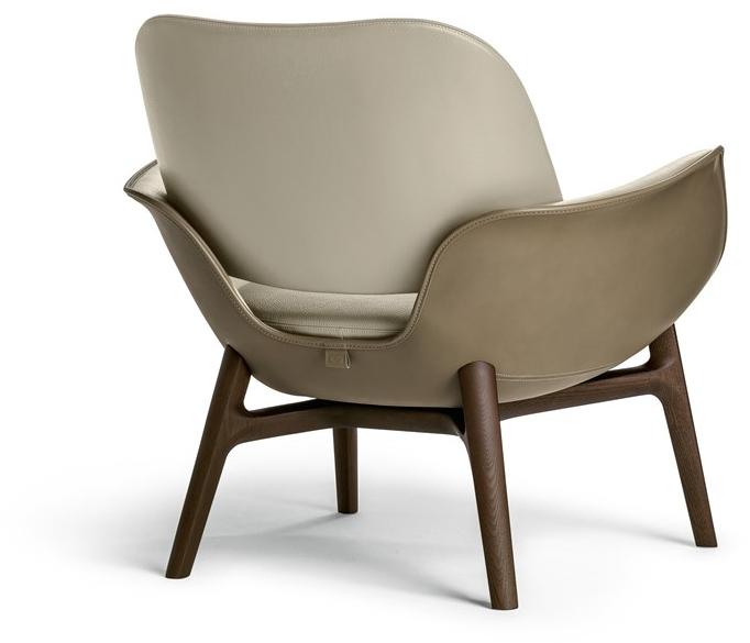 Poltrona Frau Мягкое кожаное кресло с подлокотниками La collezione - divani e poltrone sun-id-1476281 - Вид №5