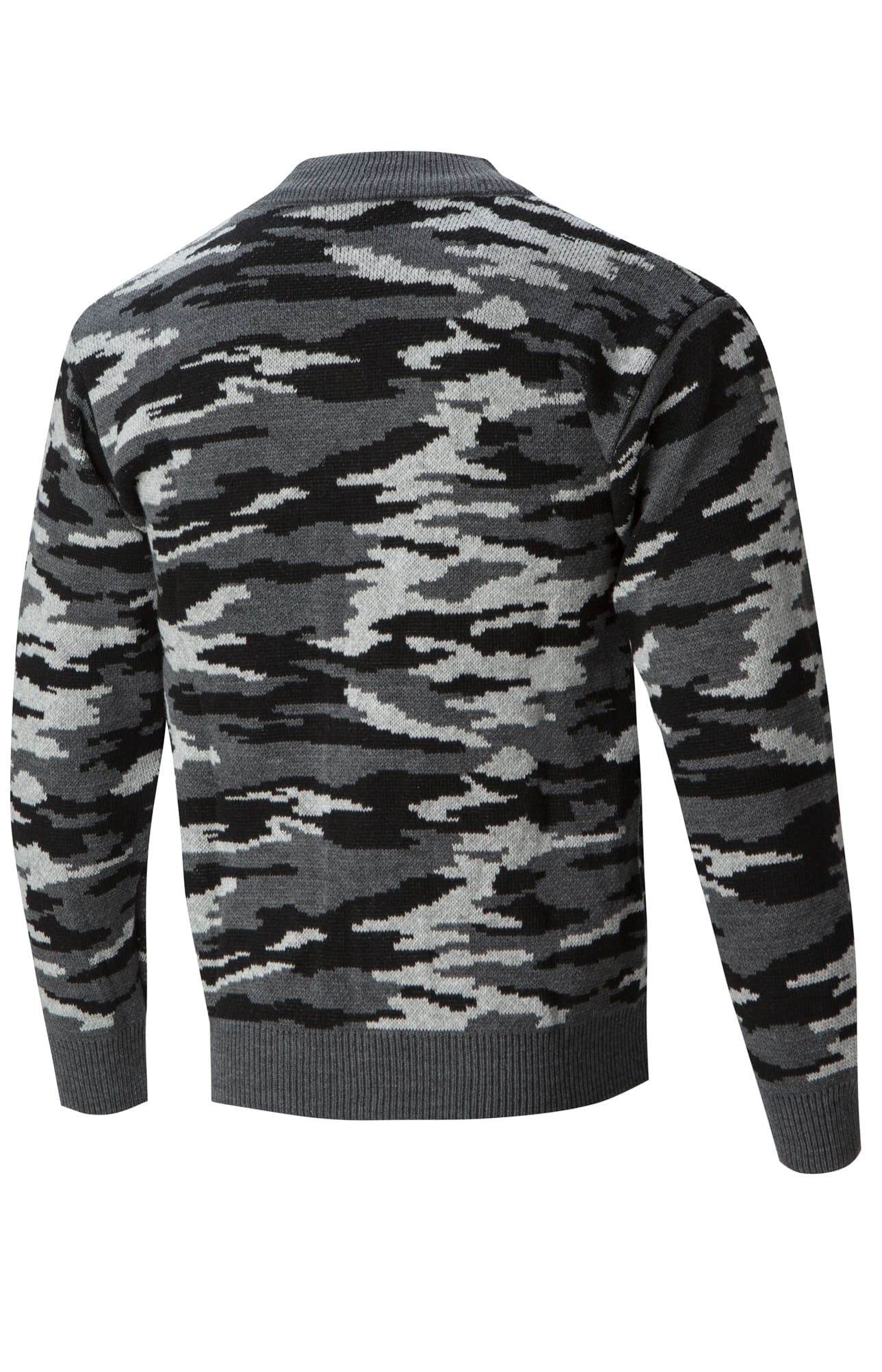 63362 Джемпер камуфляж на молнии серый  Одежда для охранных структур  размер 60-62 Спецодежда  - Вид №1