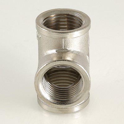 VTr.760.N.0004 Фитинг резьбовой – крестовина Valtec 1/2"  - Вид №15