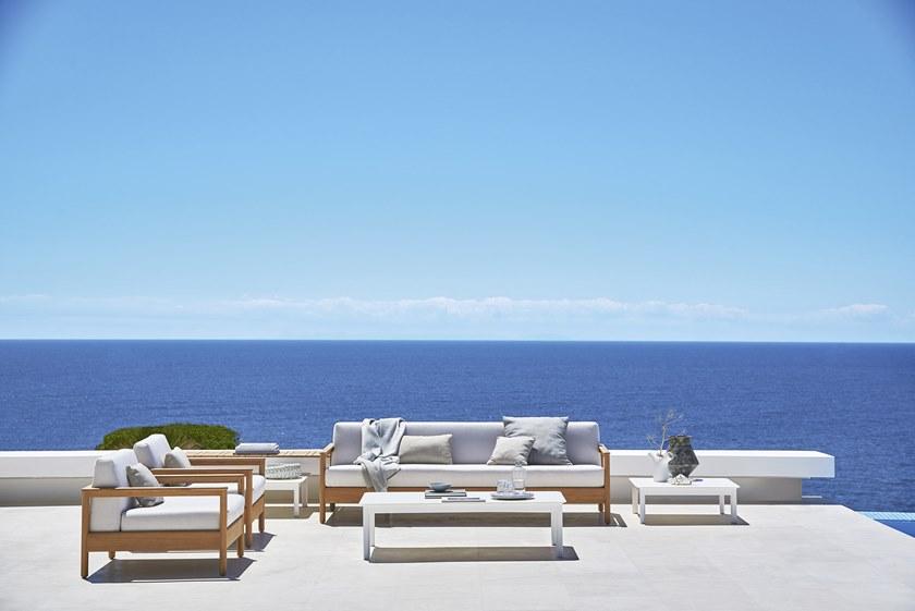 Varaschin 2-местный садовый диван из тика Bali 238d - Вид №3