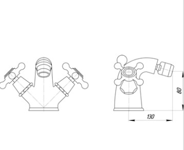 27255 Смеситель Migliore Prestige - Вид №1