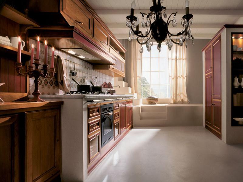 Martini Interiors Линейная кухня в вишне Newport sun-id-1516028 - Вид №2