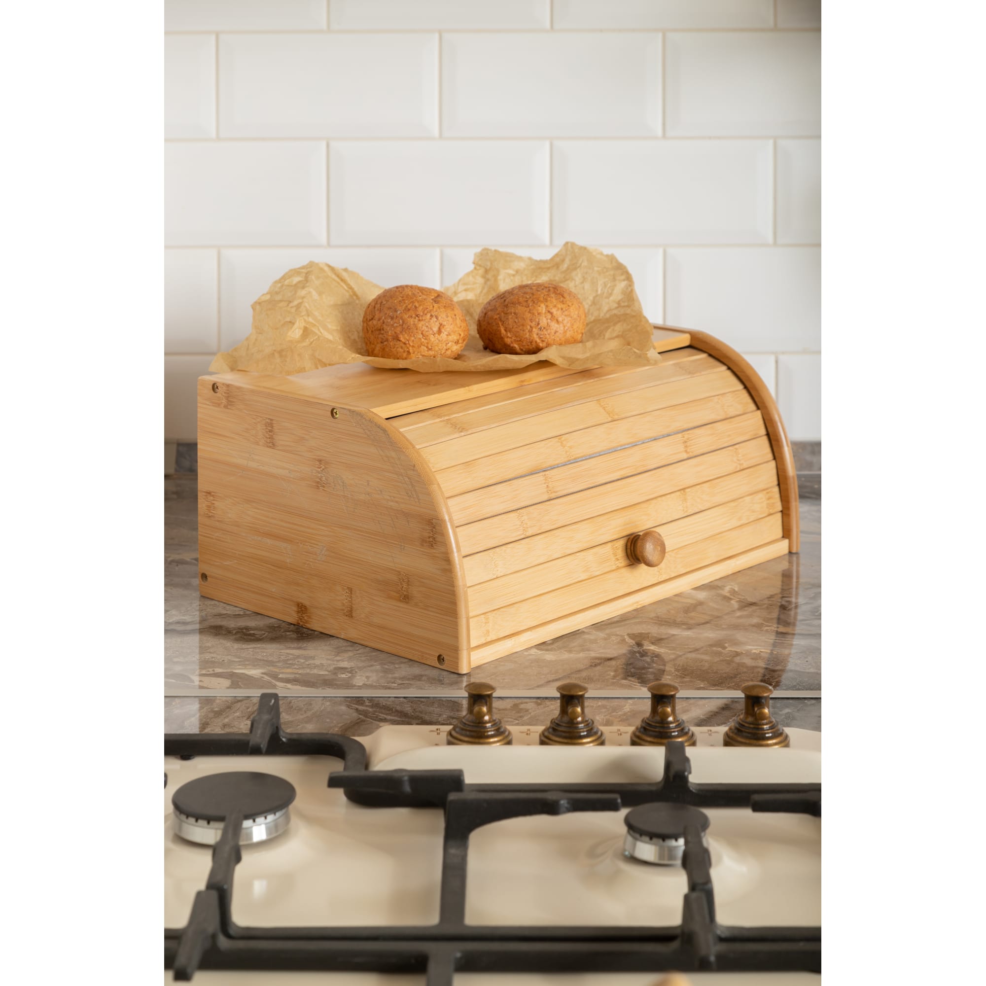 18581675 Хлебница BAO 27х40х16.8 см, бамбук Santreyd  - Вид №3